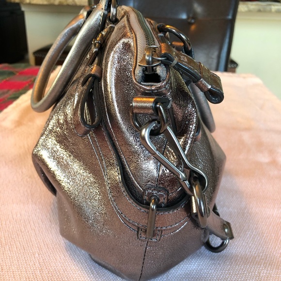 Coach Metallic Brown Handbag - Picture 6 of 7